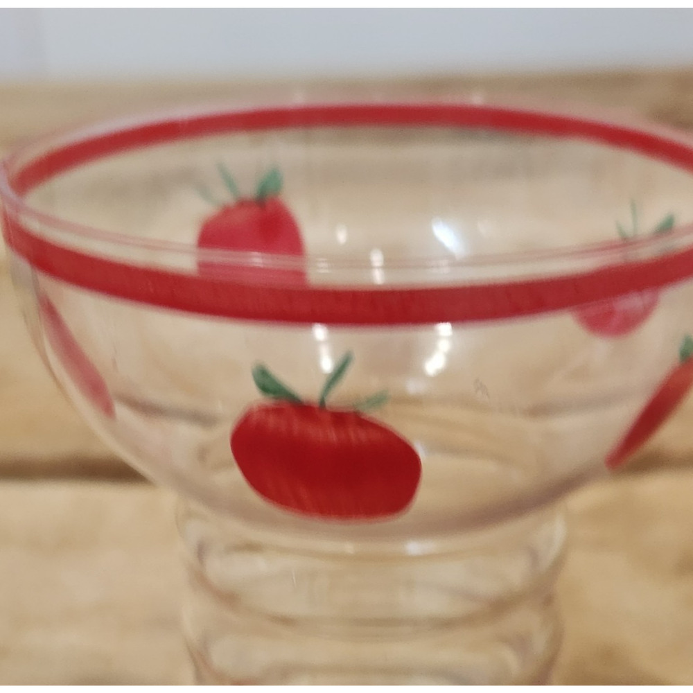 Vintage Dunbar Aramis Ring Tomato Juice Glass Set of 2 Approx 4 inches tall - Picture 11 of 16